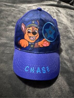 Paw Patrol Chase Blue and Orange Kids Baseball Hat